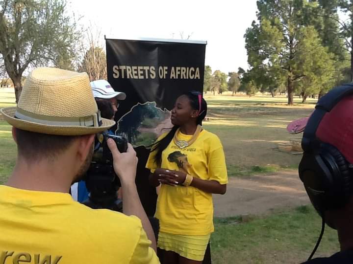 Charity work in action