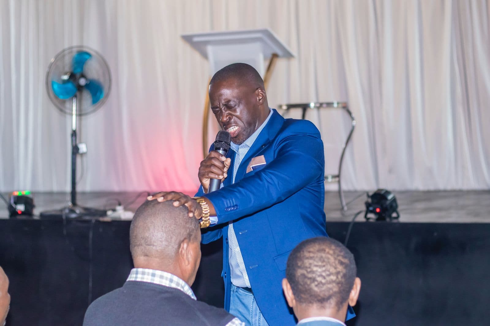 Street outreach ministry in action