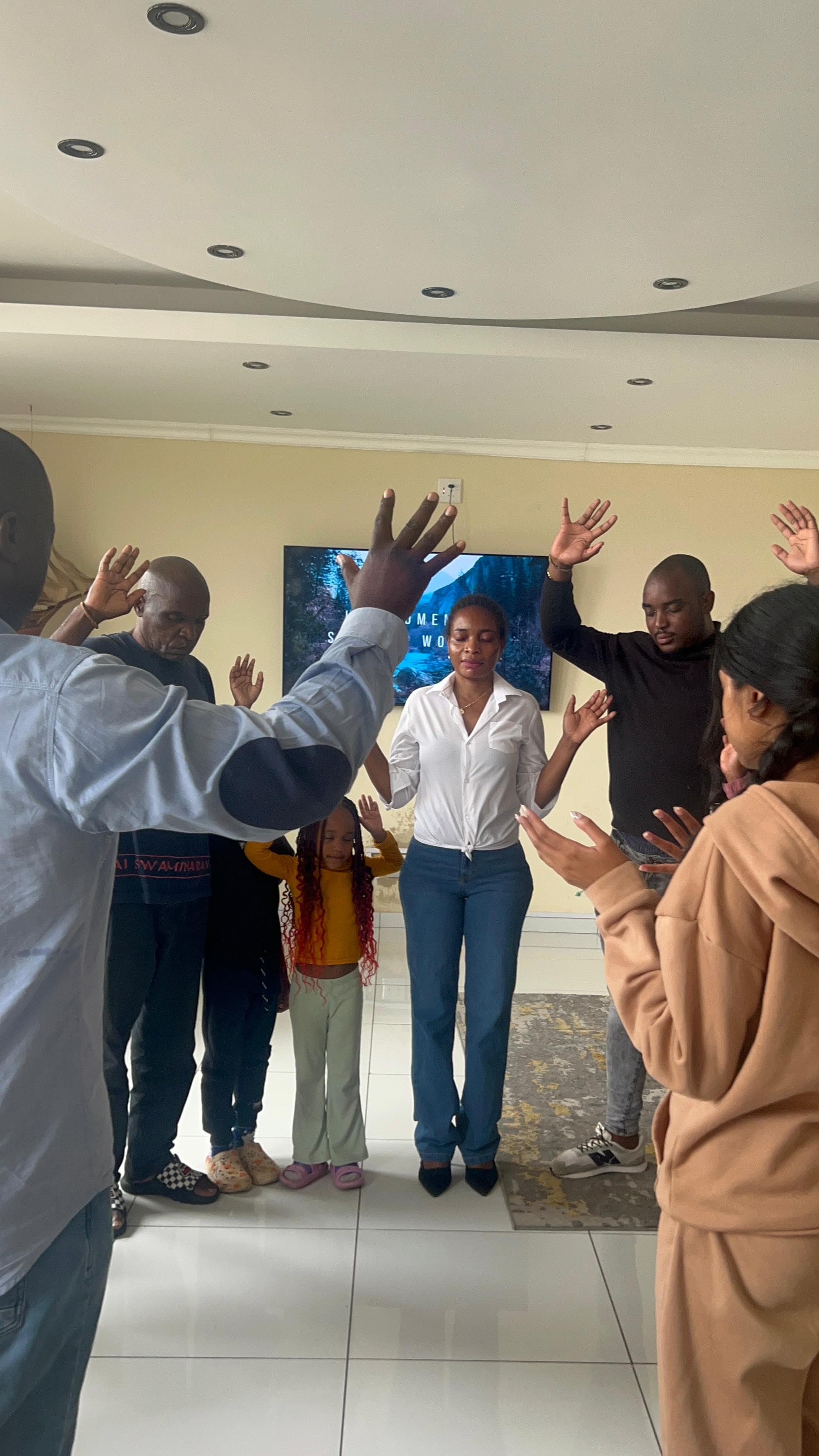 New Church - volunteers serving